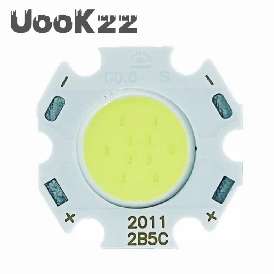 Uookzz LED-Quelle Chip 3W 5W 7W 10W Super Power LED Cob Seite 11mm 20mm Glühbirne Licht Lampe Scheinwerfer Down Light Lampen weiß