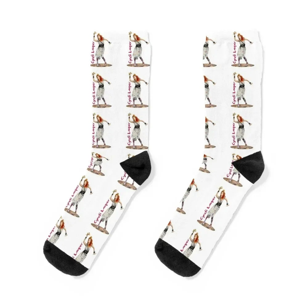 

Cyndi Lauper - Money Changes Everything by StarsShoPop Socks luxury colored funny gifts fashionable Socks Women's Men's