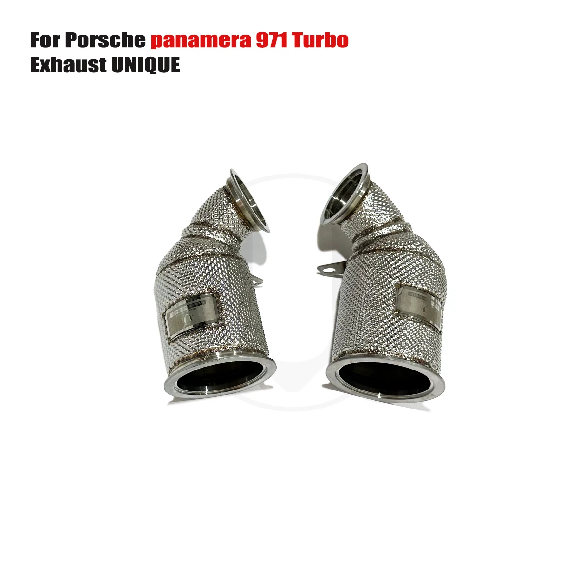 

UNIQUE suitable Porsche panamera 971 GTS Turbo 4.0T ss304 high performance exhaust downpipe exhaust pipe for cars