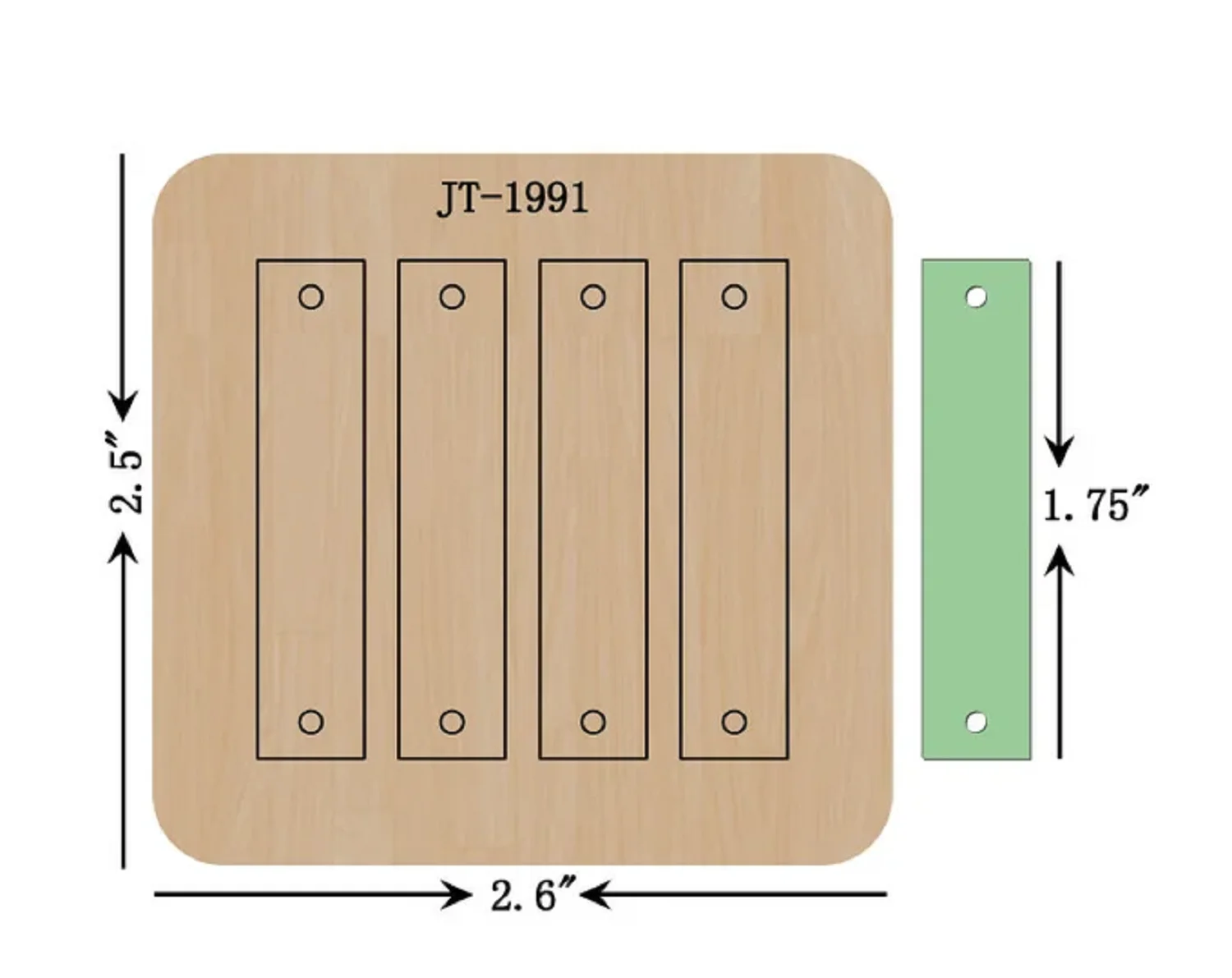 

Handcraft Wooden Cutting Die, Suitable for Common Die-Cutting Machines,Craft Tools, Scrapbooking Dies Cutting