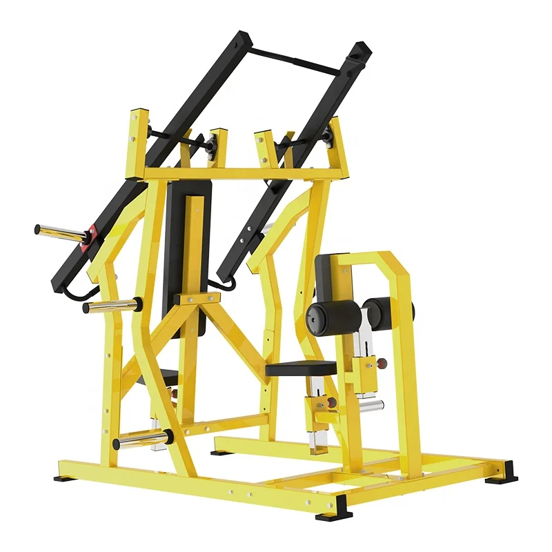 

Commercial Chest Press & High Pull Trainer Plate Loaded Heavy-Duty Steel for Chest Back Training OEM Accepted11