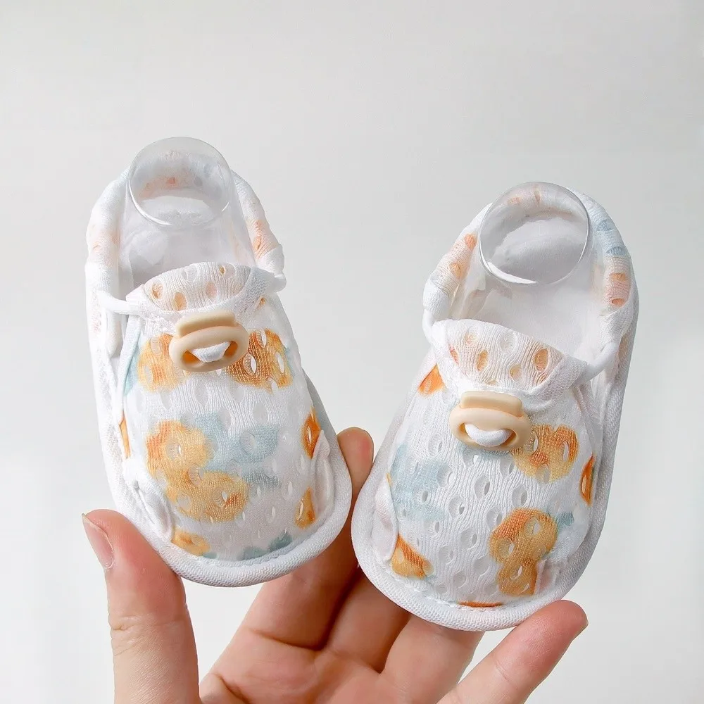 Breathable Baby Shoes Soft Sole Mesh Toddler Shoes Machine Washable Flexible Fit Infant Anti-slip Sandals 6-12 Months Babies