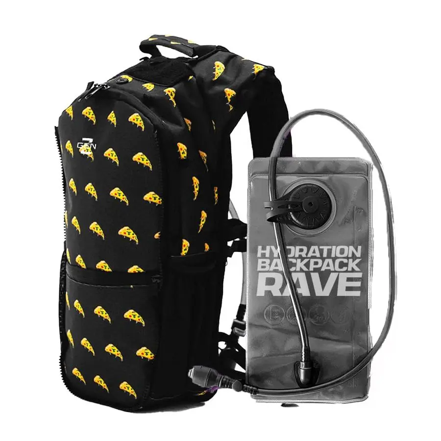 

AntiTheft Hydration Backpack Rave Hydration Pack, Festival Water Bag, Hydropack Rave, Hydration Pack EDC