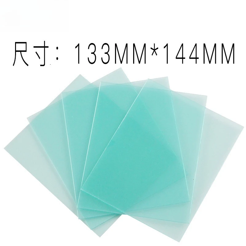 10pcs Spare Welding Shield Cover Green Clear Lens Protector Plate For Welding Screens Helmet Mask Replacement Accessories