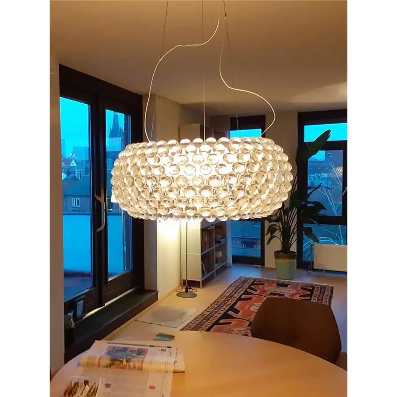 الإيطالية Foscarini Caboche الاكريليك الكرة قلادة الإضاءة، الديكور شنقا المعيشة غرفة الطعام غرفة نوم مطعم تركيبات فنية