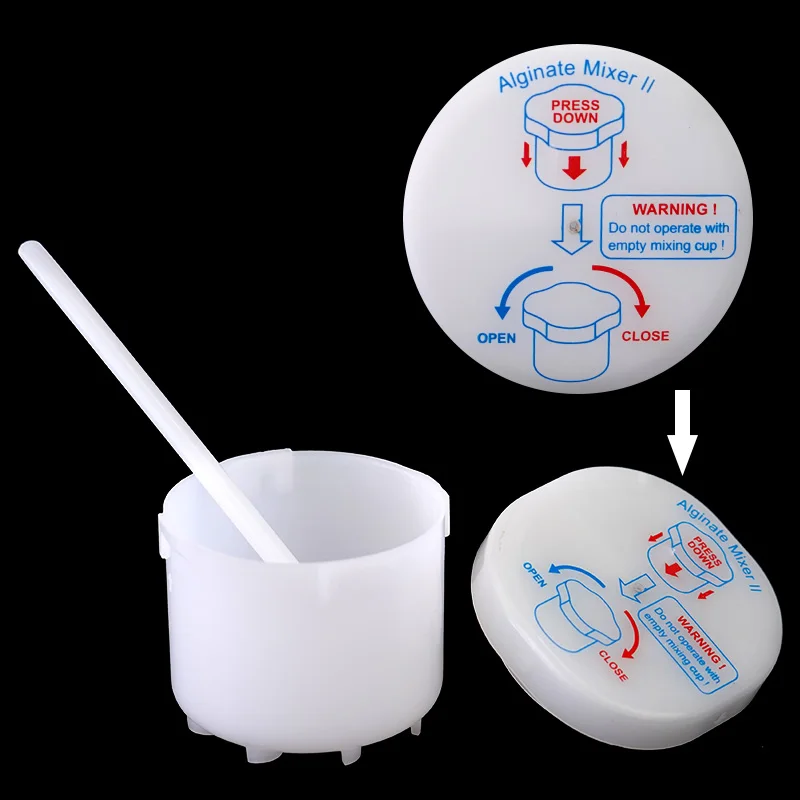 

Dental Mixing Cups Impression Material Alginate Measuring Bottle Stirring Kettle Spoon Automatic Measuring Mixer Dentistry Tool