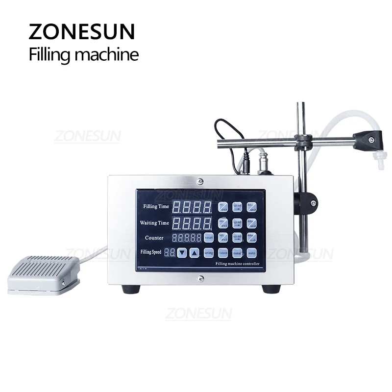 ZONESUN GFK-280 yarı otomatik sıvı dolum makinesi