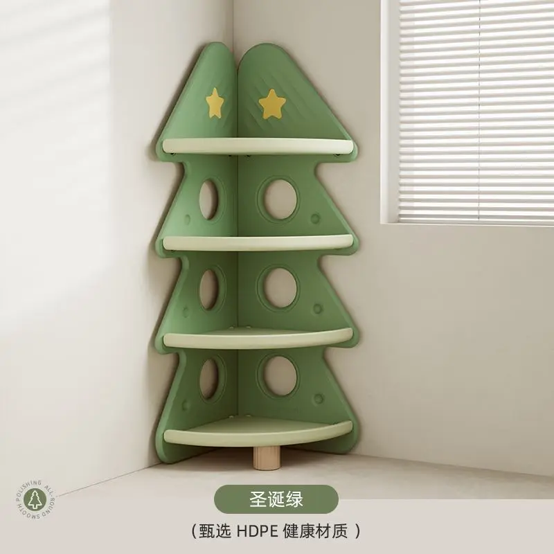 Kinder schrank Ecke Bücherregal Weihnachts baum Spielzeug mehrstufig