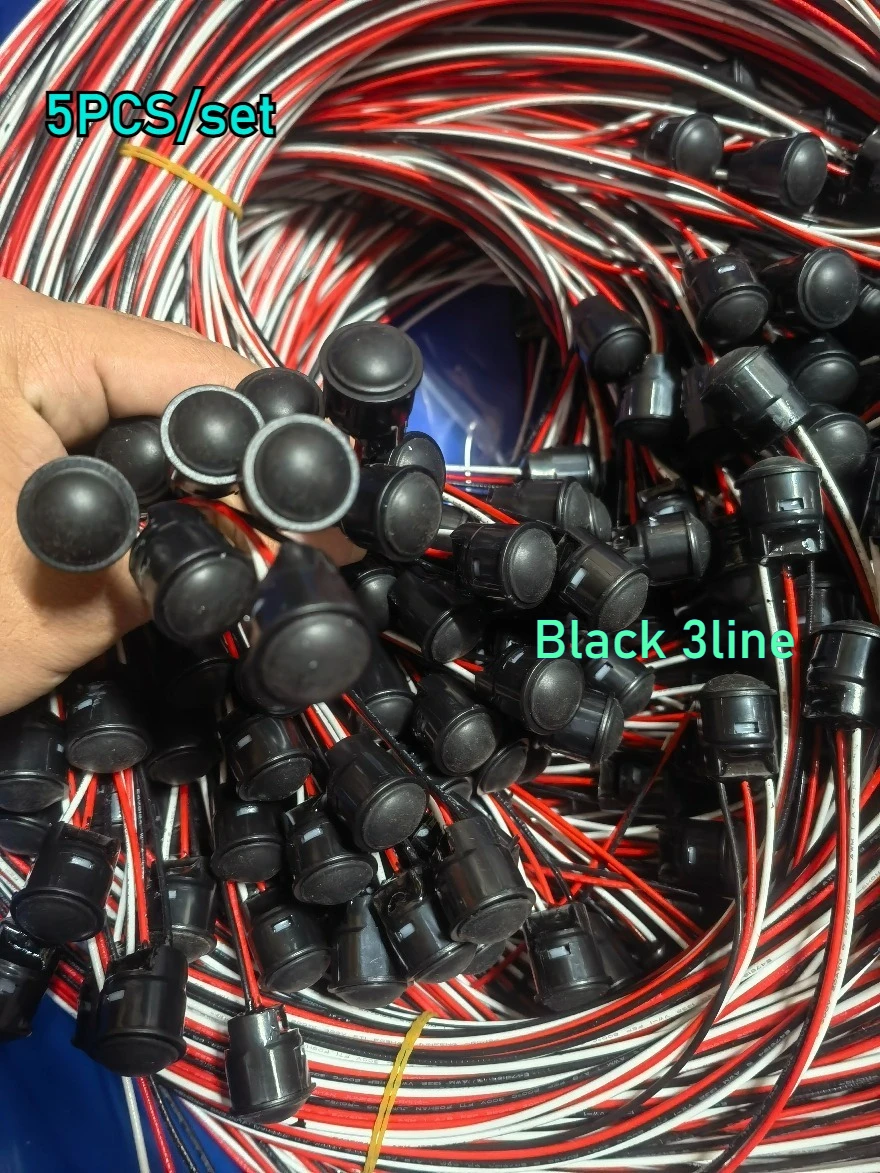 

5Pcs Joystick Push Button 2 Line/3 Line 635-8205 for Caterpillar 336GC 330GX Excavator Control Joystick Replacement Buttons