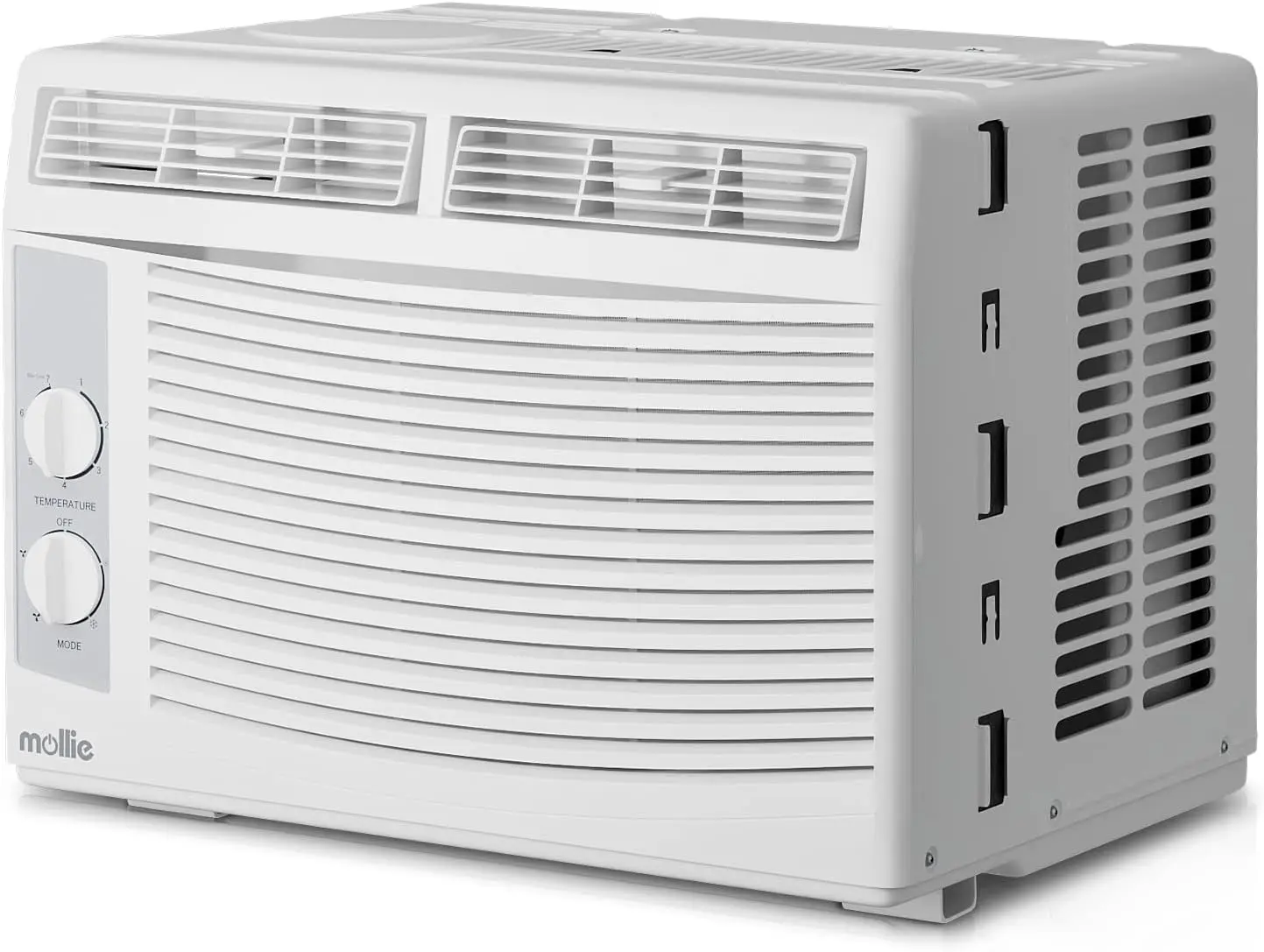 

5,000 BTU Window Air Conditioner with Mechanical Controls and easy-to-Clean Washable Filter, Cool up to 150 Sq. Ft. For Bedrooms