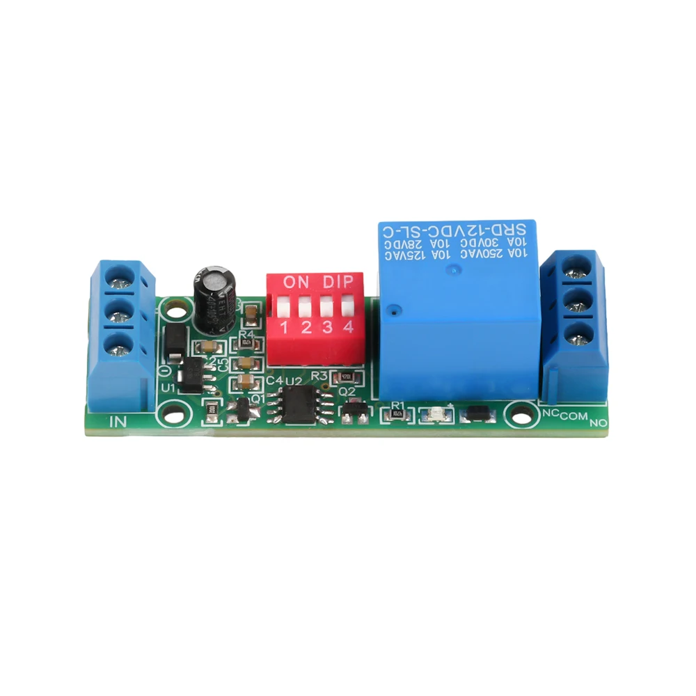 DC 12V 10A Turn Signal Relay Module Signal Change Control On Off Relay Double Frequency Relay Switch Module