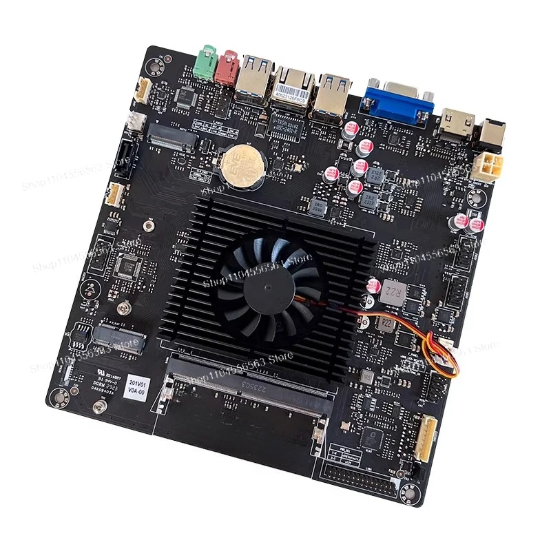 New N5095 mini main board 11th generation Celeron quad-core ultra-thin all-in-one machine main board supports M2 industrial