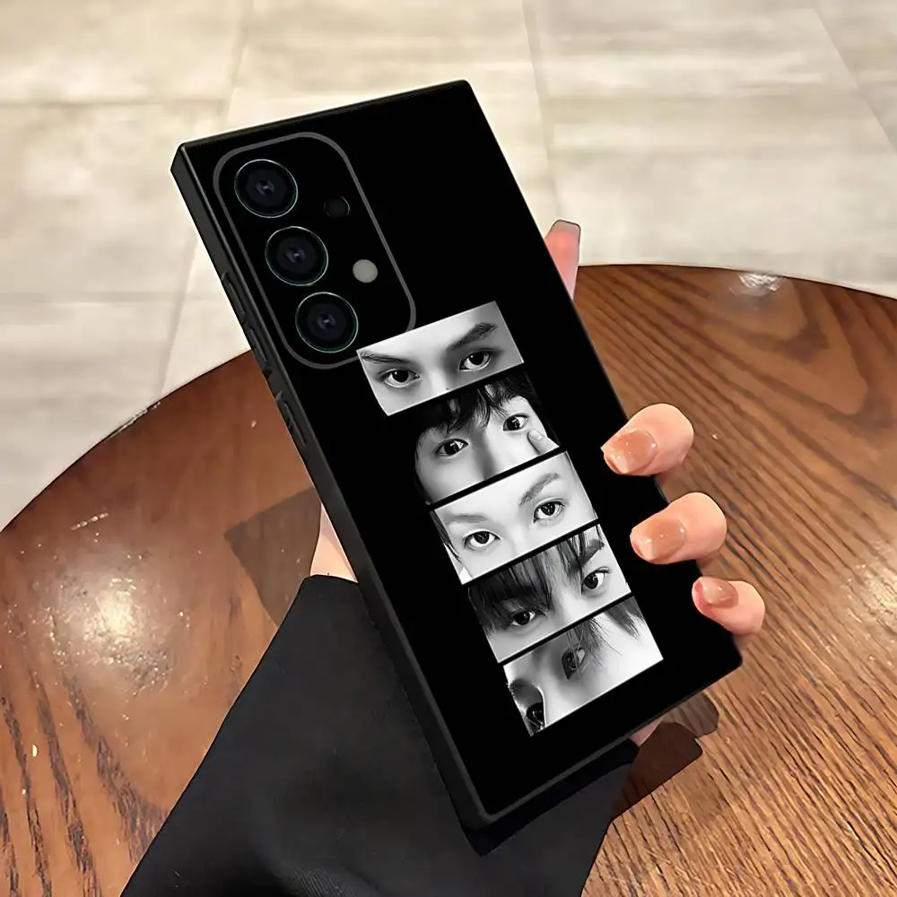 حافظة هاتف K-Kpop C-CORTIS GO لهاتف سامسونج S25، S24، S21، S22، S23، S30، Ultra، S20، Plus، Fe، Lite، 5G غطاء أسود