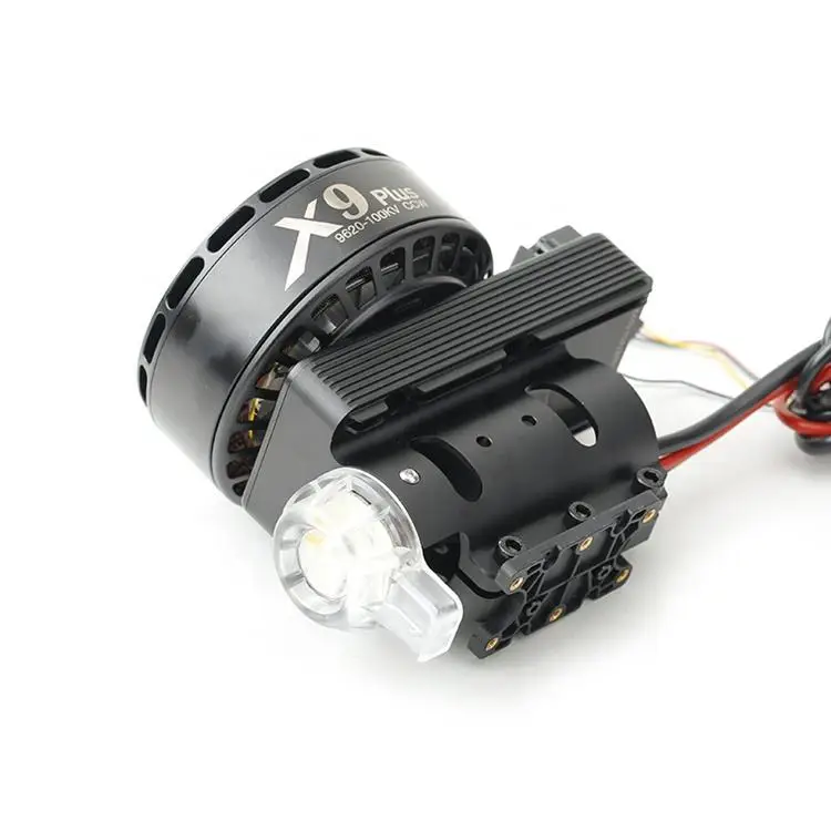 4PCS Hobbywing X9 Plus Original Brushless Motor Max Thrust 27kg 40mm Tube 150A FOC ESC 12S/14S For Agricultural Drone UAV Parts