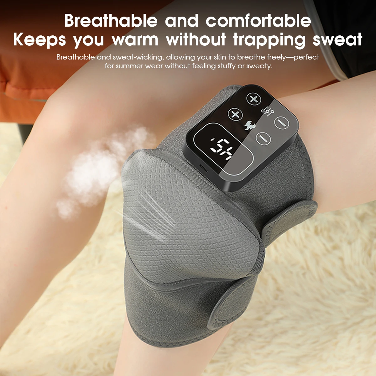 التدفئة الكهربائية جهاز تدليك الركبة الاهتزاز منصات الركبة للكتف الكوع المشترك الدافئة تدليك الحرارية الركبة وسادة الدورة الدموية