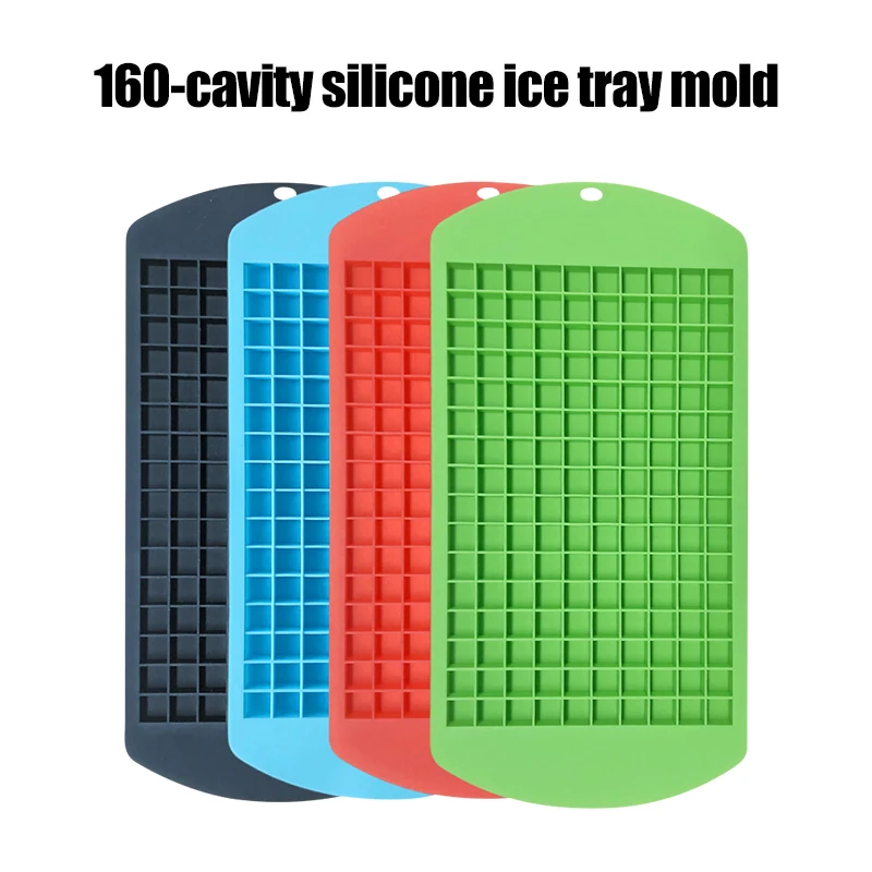 160 Cavities Food Grade Silicone Mold Ice Lattice DIY Homemade Chocolate Candy Ice Making Ice Tray Mould