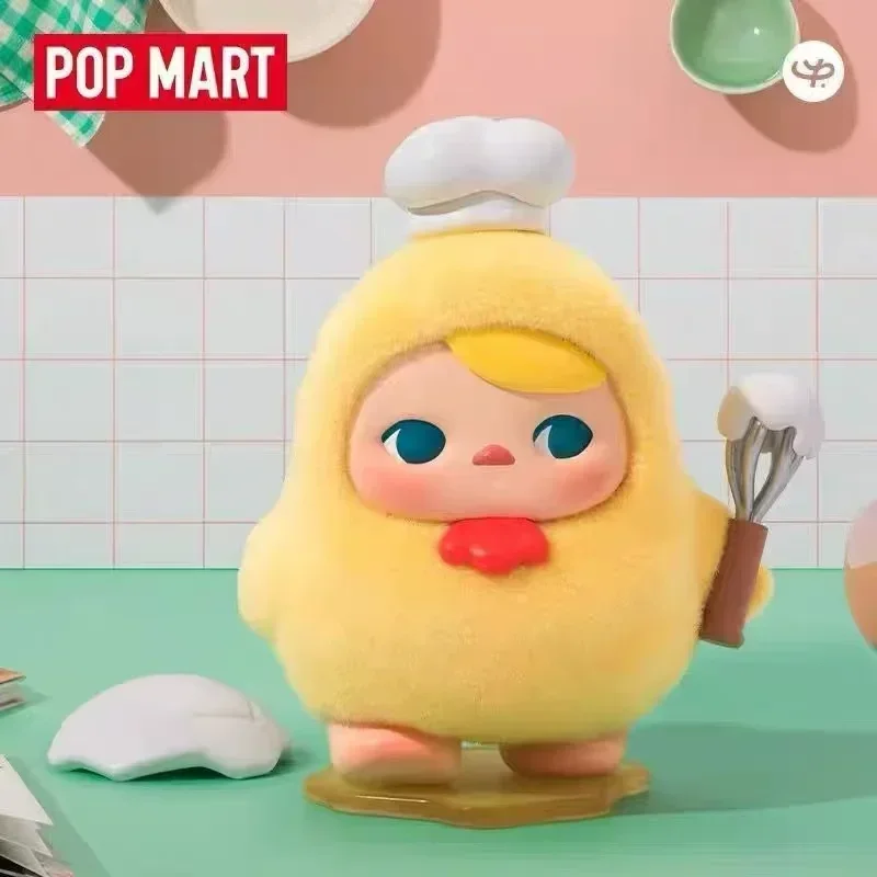 

POP MART Pucky Egg Beanie Anime Action Figure - Kawaii Blind Box Series Caixa Caja Surprise Mystery Dolls Gift for Girls