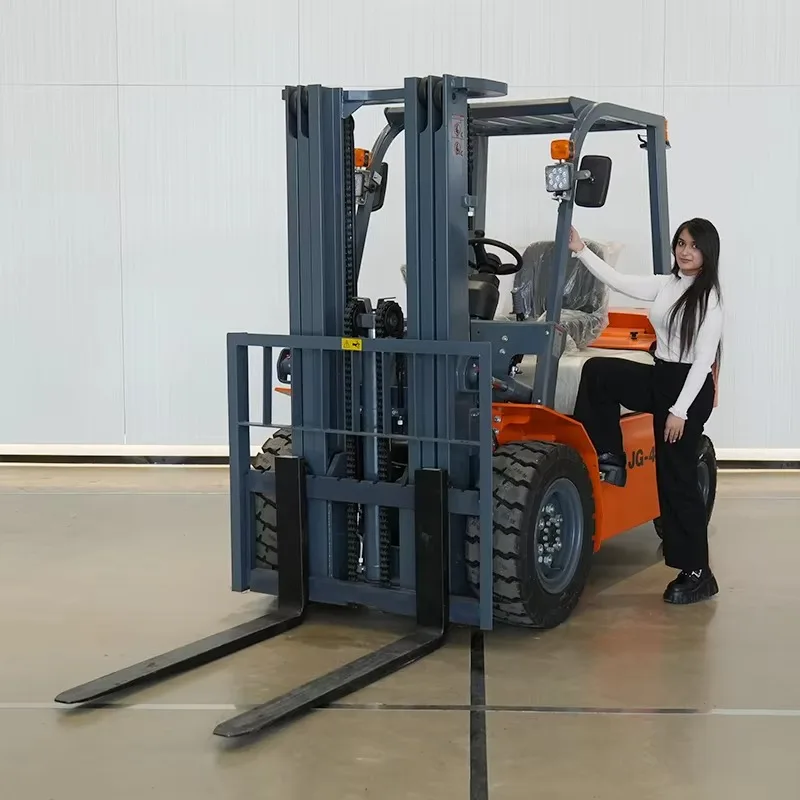 رافعة شوكية عالية الجودة 2ton 2.5ton 3ton 3.5ton 4ton 5ton رافعات شوكية رفع 3m 4.5m 5m 6m رافعة شوكية ديزل