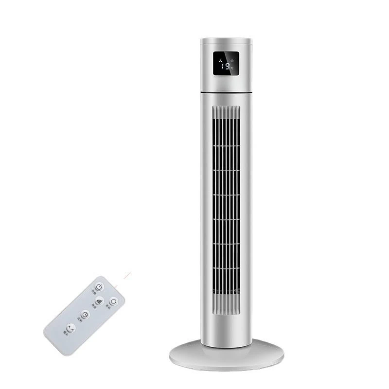 Tower Bladeless Fan Household Remote Control Timing Low Noise Standing Air Fan
