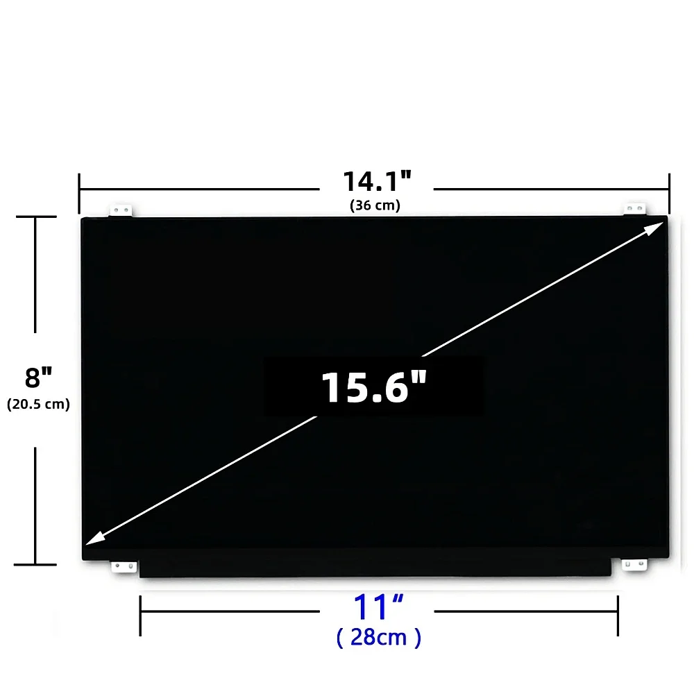 Imagem -03 - Lcd para N156bge-e41 Rev Tela do Portátil Edp Matriz de Exibição 15.6