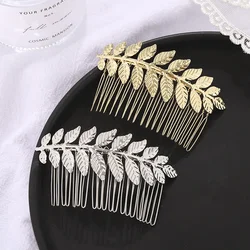 Korean Hair Comb Hair Side Comb Straight Teeth Hair Hairpins Hairs Side Clip Bridal Wedding Veil Comb Hairs Accessories Headwear