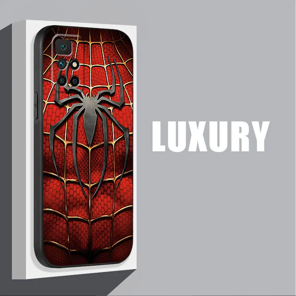 Marvel Venom Logo Black Soft Phone Case for Xiaomi Redmi 12 A2 A1 Plus 10A 10C 12C 9C 10 9 9A K40 Pro K50 Gaming K40s K60 Cover