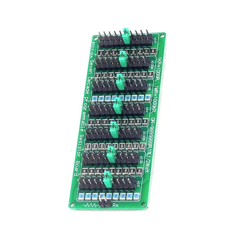 AED7-Programmable Eight Decade Resistor Board Step Accuracy 1/2 W SMD Resistance Module