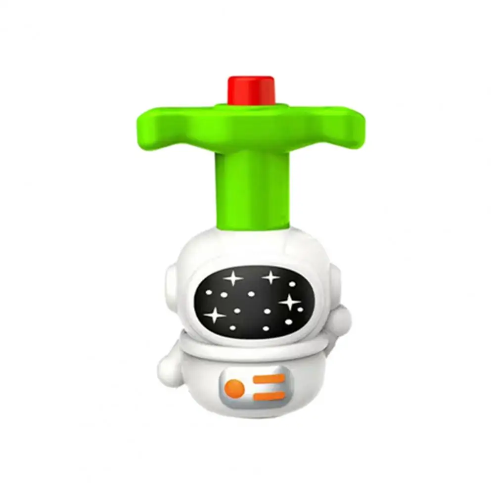 Toddlers Spinning Top Toddlers Light Up Astronaut Panda Spinning Top Toy with Music Educational Spinner Launcher for Kids Boys