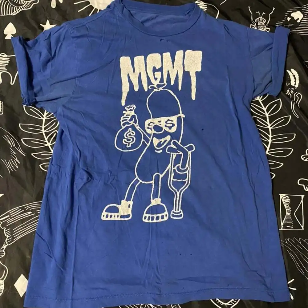 Rare MGMT Band Hotdog Funny Gift For Fan S to 5XL T-shirt High Quality 100%Cotton Short Sleeve