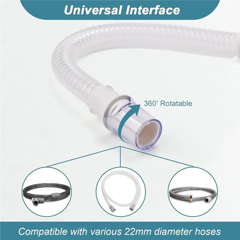 CPAP Mask Tube Included 1 Set Universal Nasal Mask For Resmed Airfit P10/P40 Air Cushion Holder With Replacement Cushion - view 2