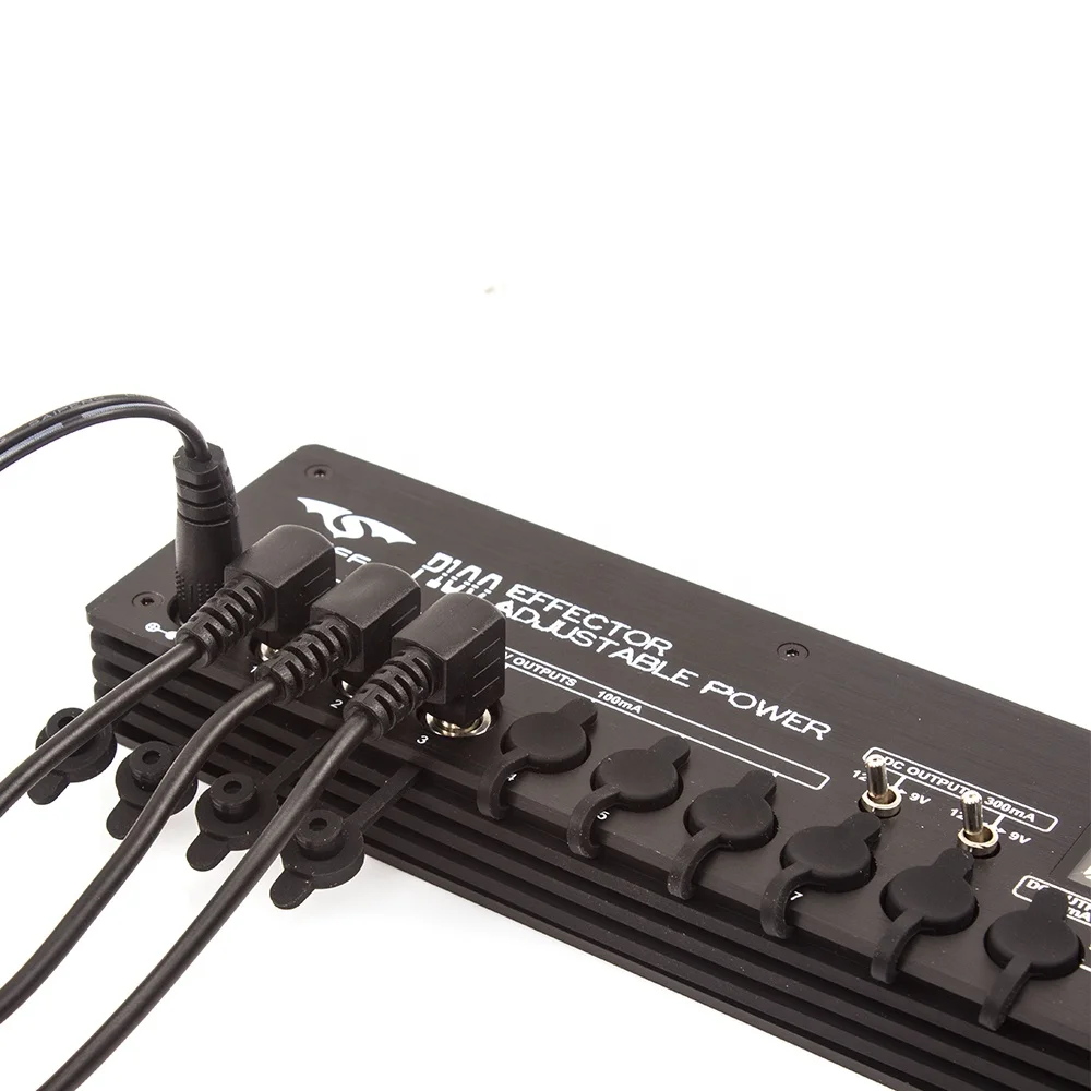 

Hooqu Adjustable Voltage 9V-24V Power Supply For Guitar Effector Pedal Power Supply
