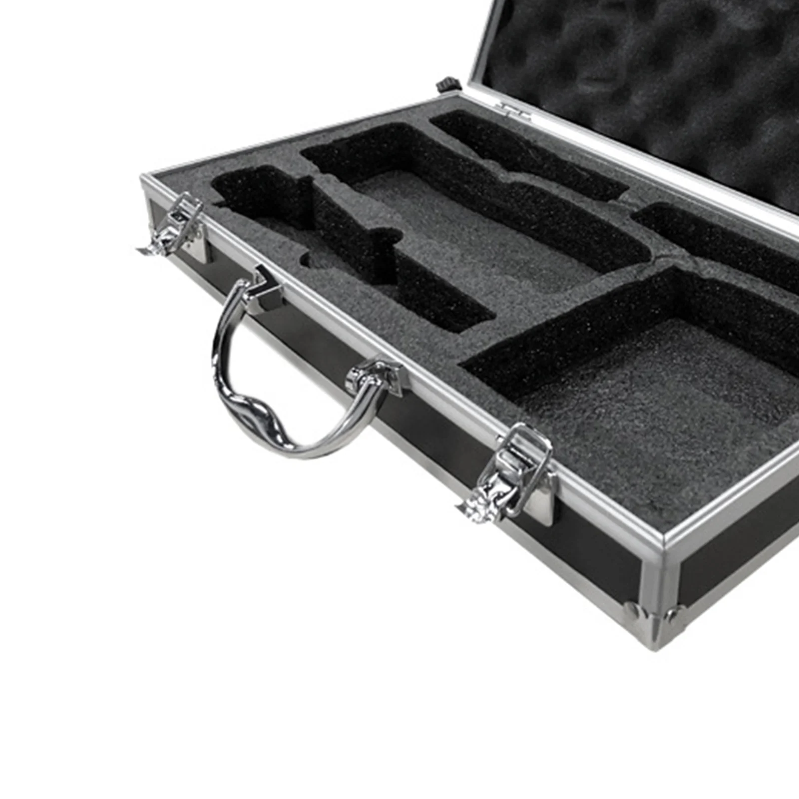 Wireless Carrying Case Storage Mic Mic Foam Case Vocal Microphone Hard Case for Microphone Sound Card Suitcase Mixer Accessories