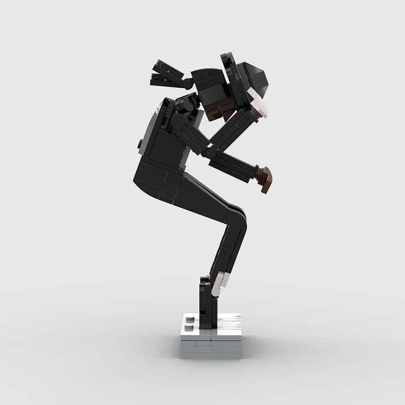 MOC Michael Jackson Building Blocks Set King of Pop Figure Model Space Walk Pose Bricks Kit DIY Construction Toys for Adults Fan - view 4