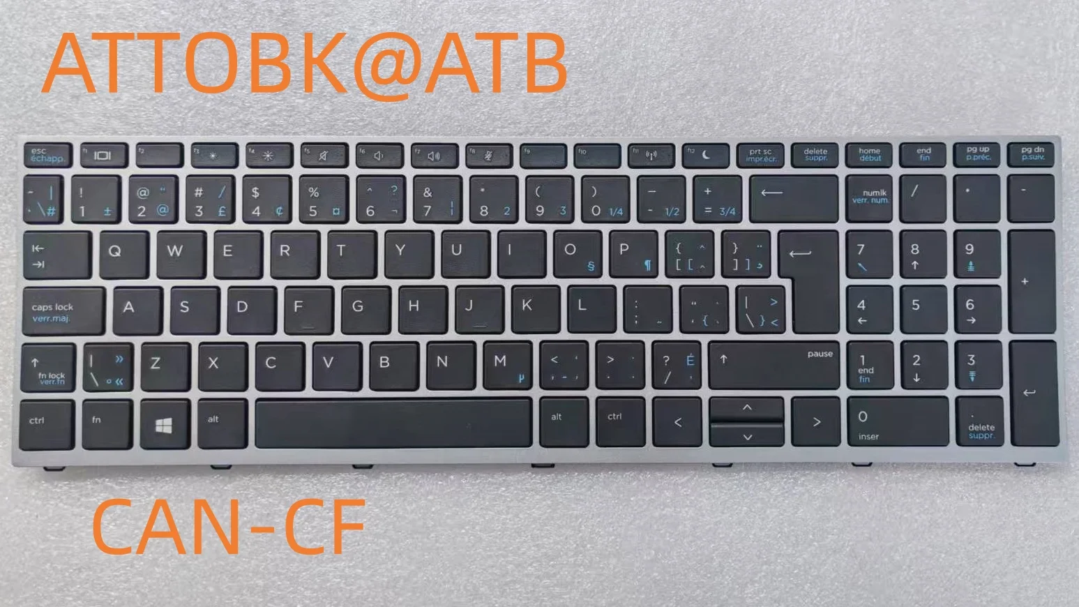 Original US /RU/CF/IT/SP/LA/CZ/BE/CZ/UK Laptop Keyboard For HP ProBook 450G5/455G5/470G5/L00739-001/L09593-001/L01027-001 6