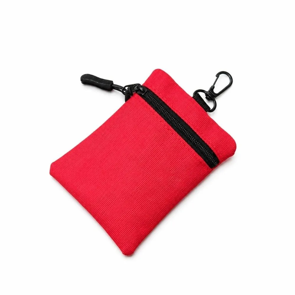 New Mini Coin Purse with Keyring Waterproof Keychain Headphone Pouch Solid Color Lightweight Key Card Holder Outdoor