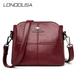 Bolso informal para mujer, bandoleras de piel sintética de alta calidad para mujer, bolso cruzado para mujer, bolsos y bolsos de diseñador de lujo 2022