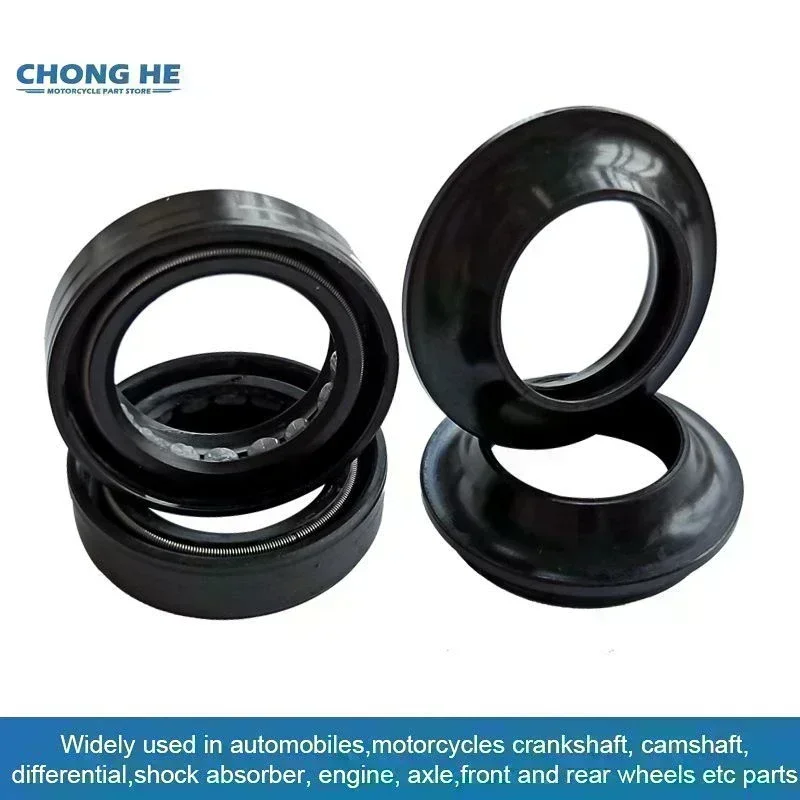 

31x43x10.3 Front Shock Fork Damper Shaft Oil Seal Retainers 31 43 Dust Cover For PULSE ZOOM HT125T-21 LIGHTSPEED 125 HT125T-25