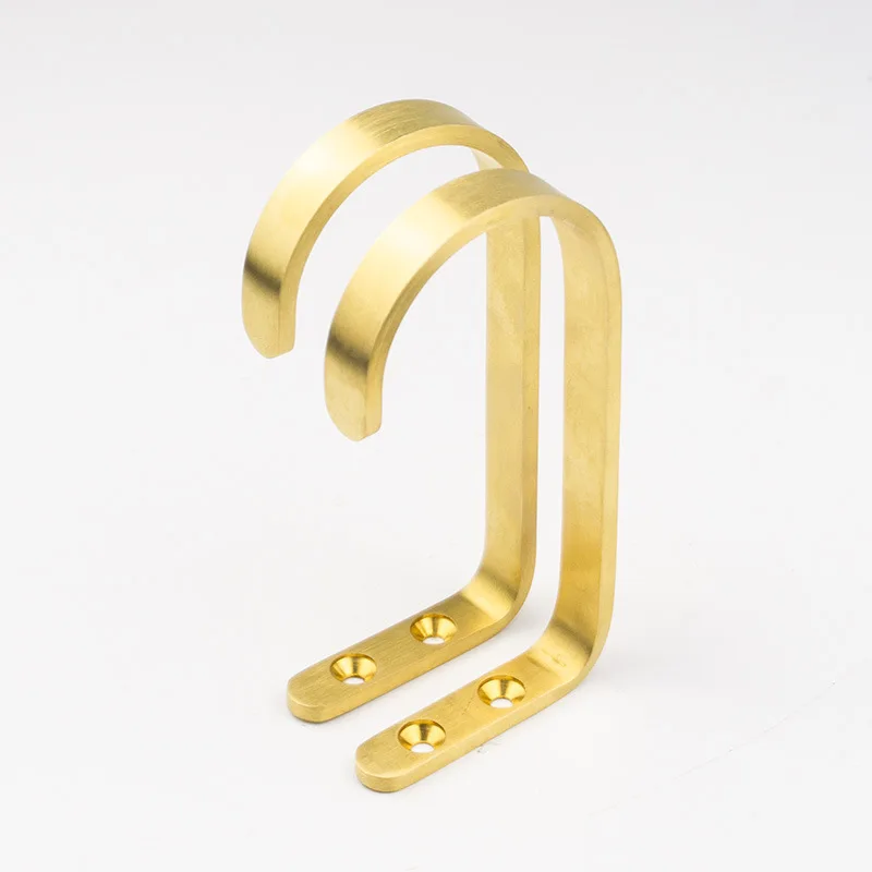 

2 шт. винтажные латунные крючки для одежды, аксессуары, вешалки для одежды для домашнего использования в отеле, антикварный органайзер для гардероба