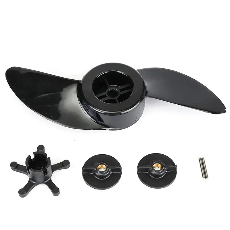 2 Blades For Haibo ET34L Motor Boat Propellers Electric Engine Outboard