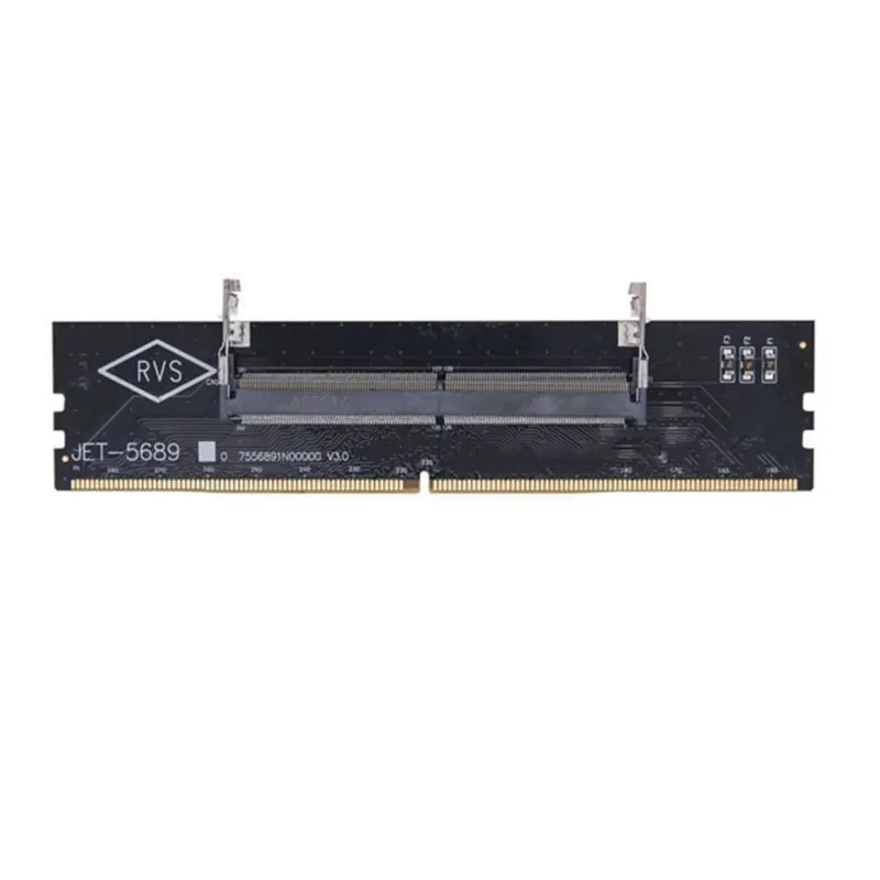 AU61-For PC Desktop Motherboard Compatible DDR5 SODIMM To DIMM Adapters(4Pcs) DDR-5 Memory Converter DDR5 For PCB DDR-5 Memory