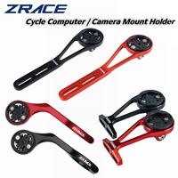 ZRACE Bicycle Computer Out front Mount Holder for integrated handbar/Stem/handbar,iGPSPORT / Garmin/Bryton/GoPro/Mobile phone