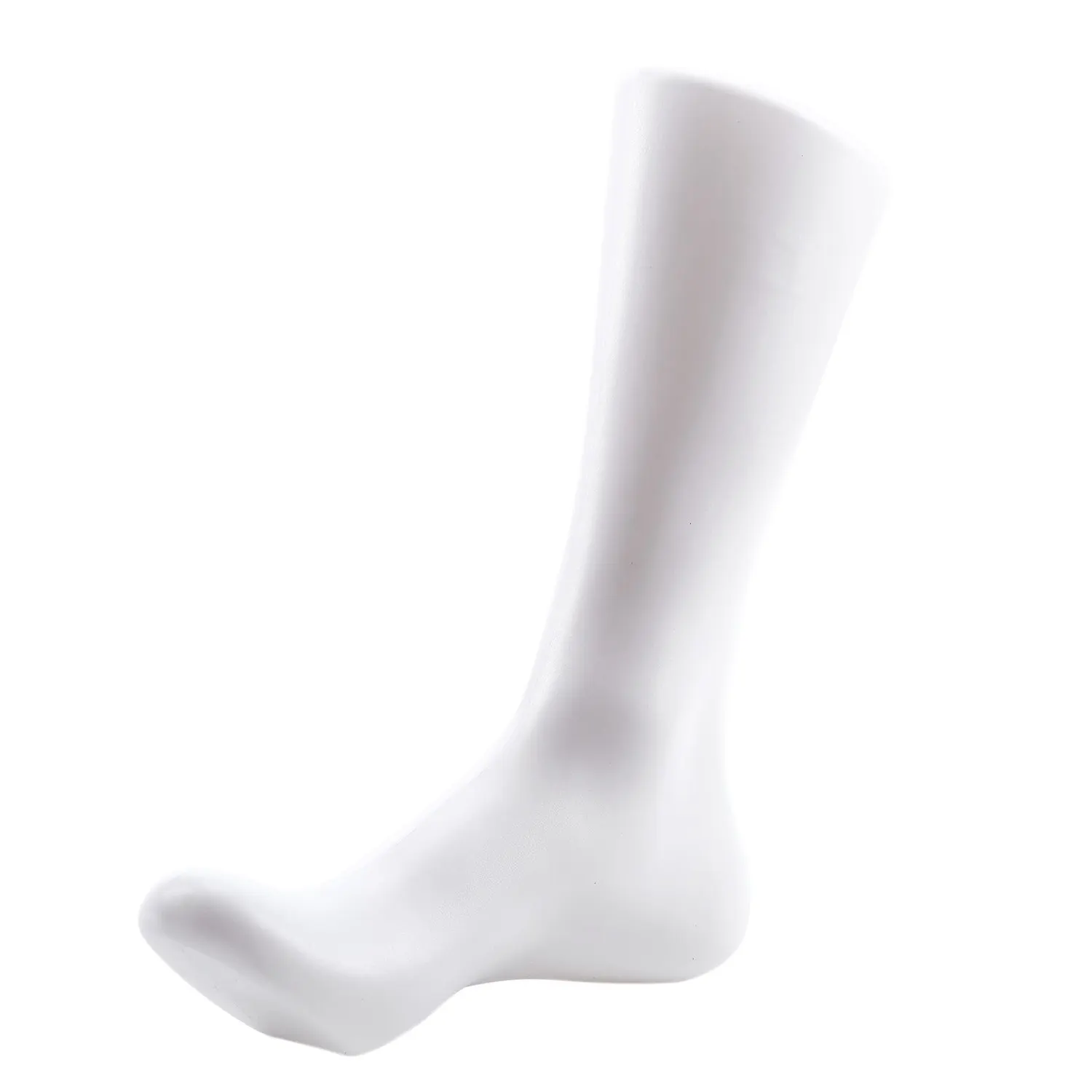 Male Legs Feet Foot Mannequin Sock Display Mold Short Stocking, Male