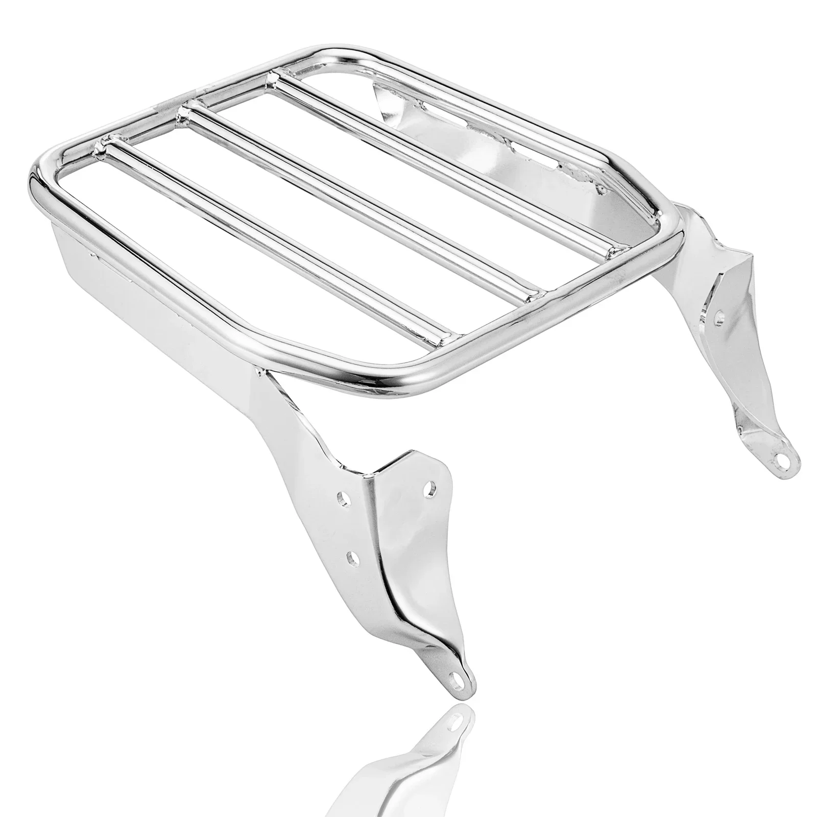 Detachable Rear Sport Luggage Rack Trunk Bracket For 2018-2024 Harley Softail FLDE FLHC Slim FLSL Motorcycle Accessories Chrome