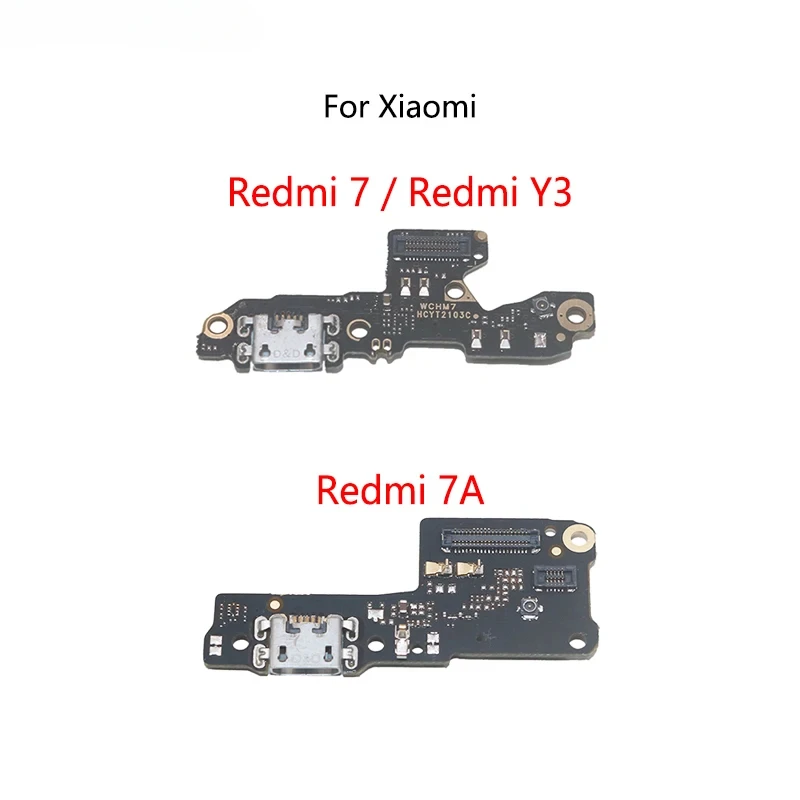 

10 шт./лот для Xiaomi Redmi 7 7A Y3, USB-порт для зарядки, разъем для док-станции, разъем для зарядки, гибкий кабель