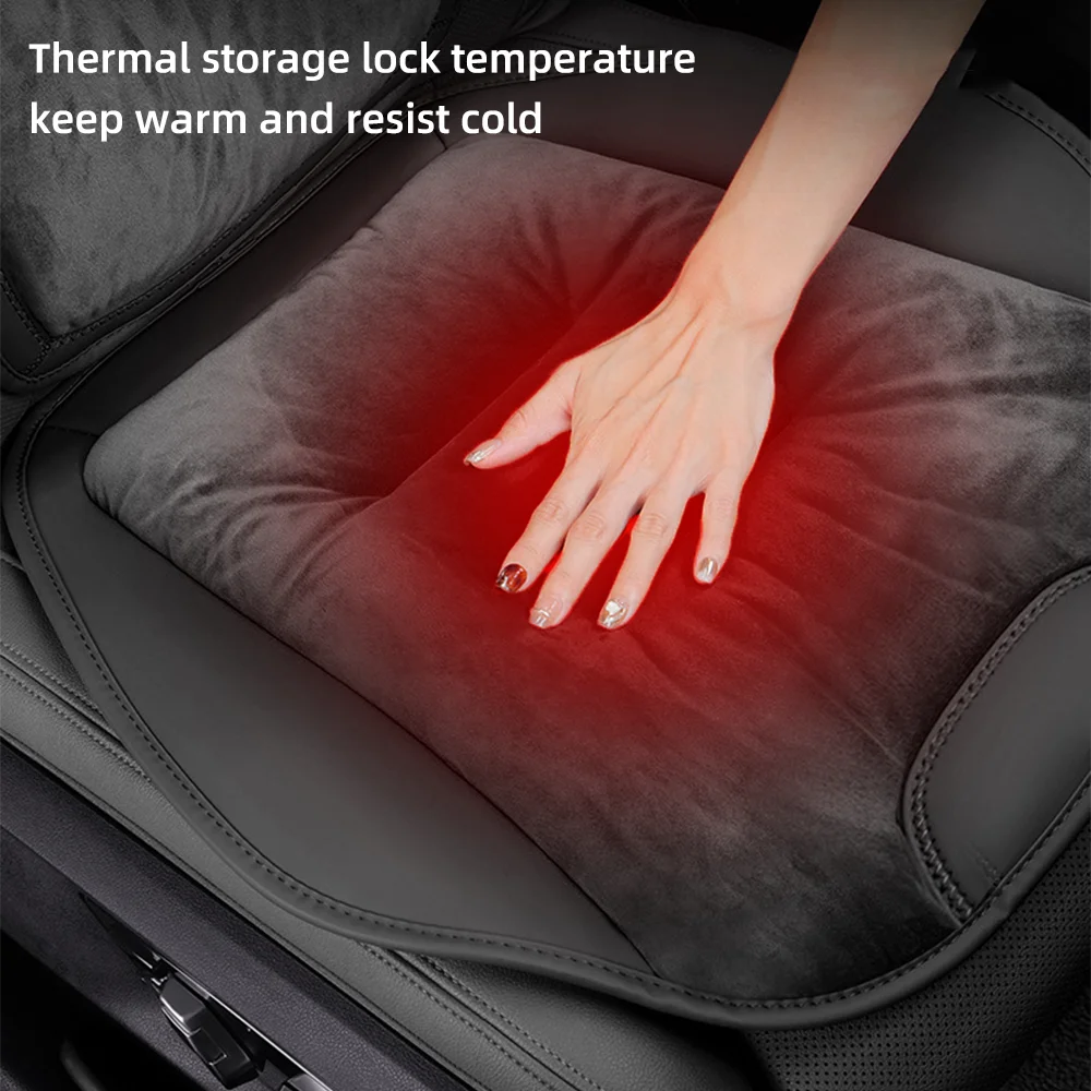

Widen Car Seat Cover Flannel Warm Car Front/Rear Seat Cushion for JEEP/Hyundai/Renault Waist Cushion Auto Interior Accessories