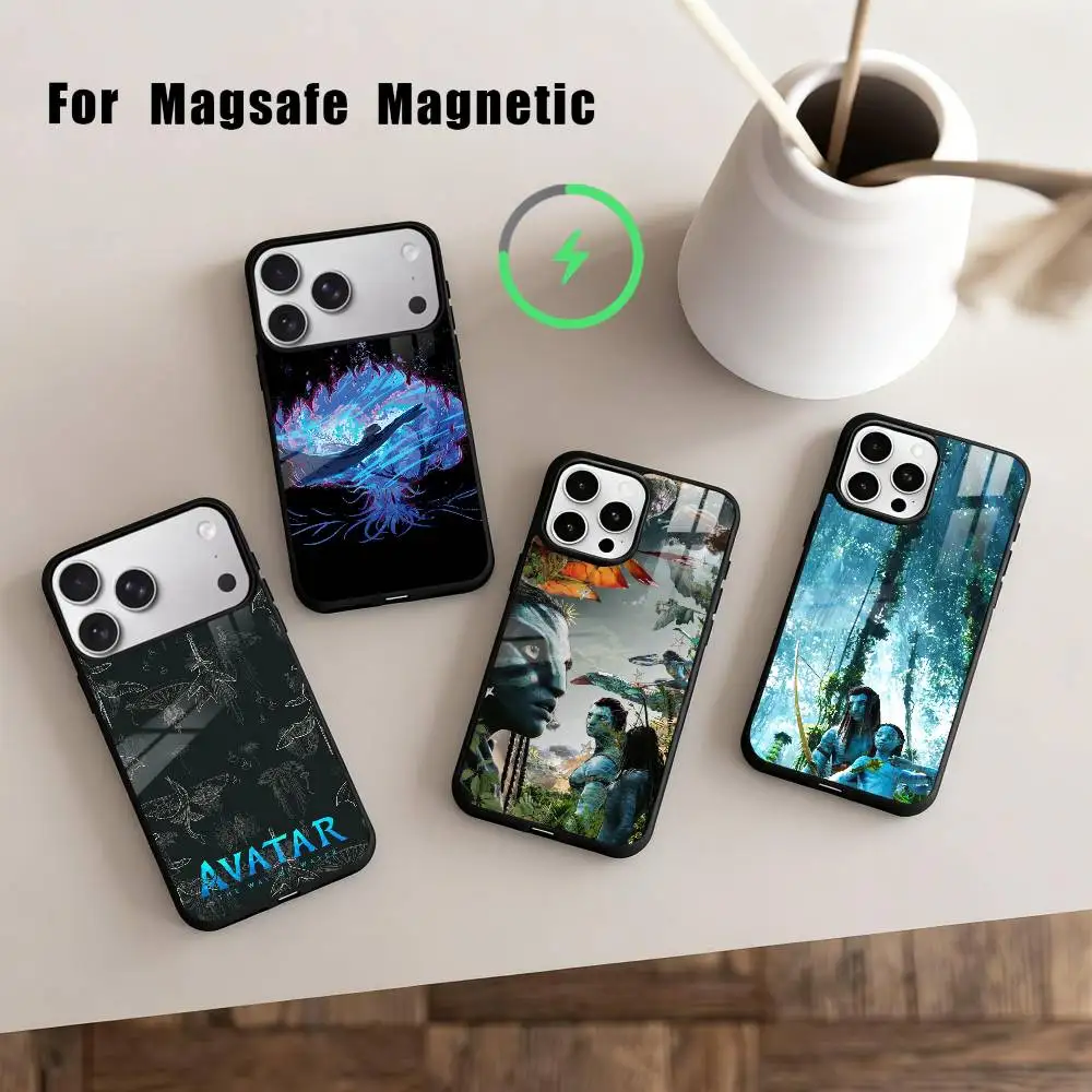 

Shocking Movie A-Avatar-R Phone Case For iPhone17,16,15,14,13,12,11 Plus,Pro Max Magnetic For Magsafe Wireless Charging