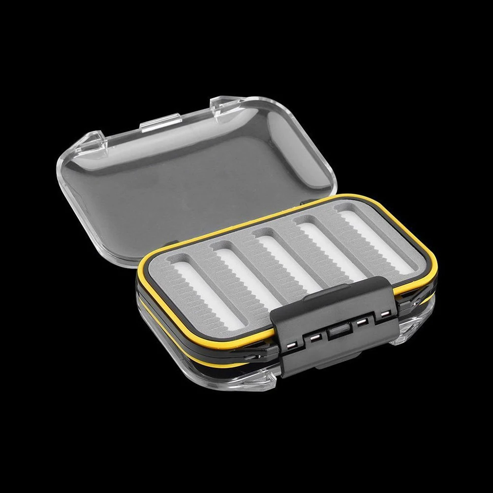 

Fishing Fly Box Waterproof Fly Box Double Fishing Fly Box Pocket Size Fishing Box Face Insert Fishing Fly Box