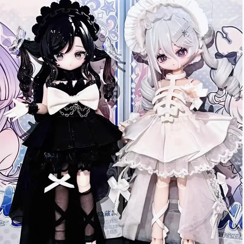 Boneka Artikulasi Minty 1/8 Ocean Gem Series, Figur BJD Lucu, Blind Box Koleksi, Ornamen, Hadiah Ulang Tahun, Ready Stock, Bonus Gratis