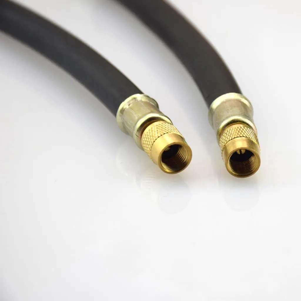 Tire Valve Extension Flexible Adapter Brass Valve Stem Hose for Easy Air Pump Access on Vehicle Wheels