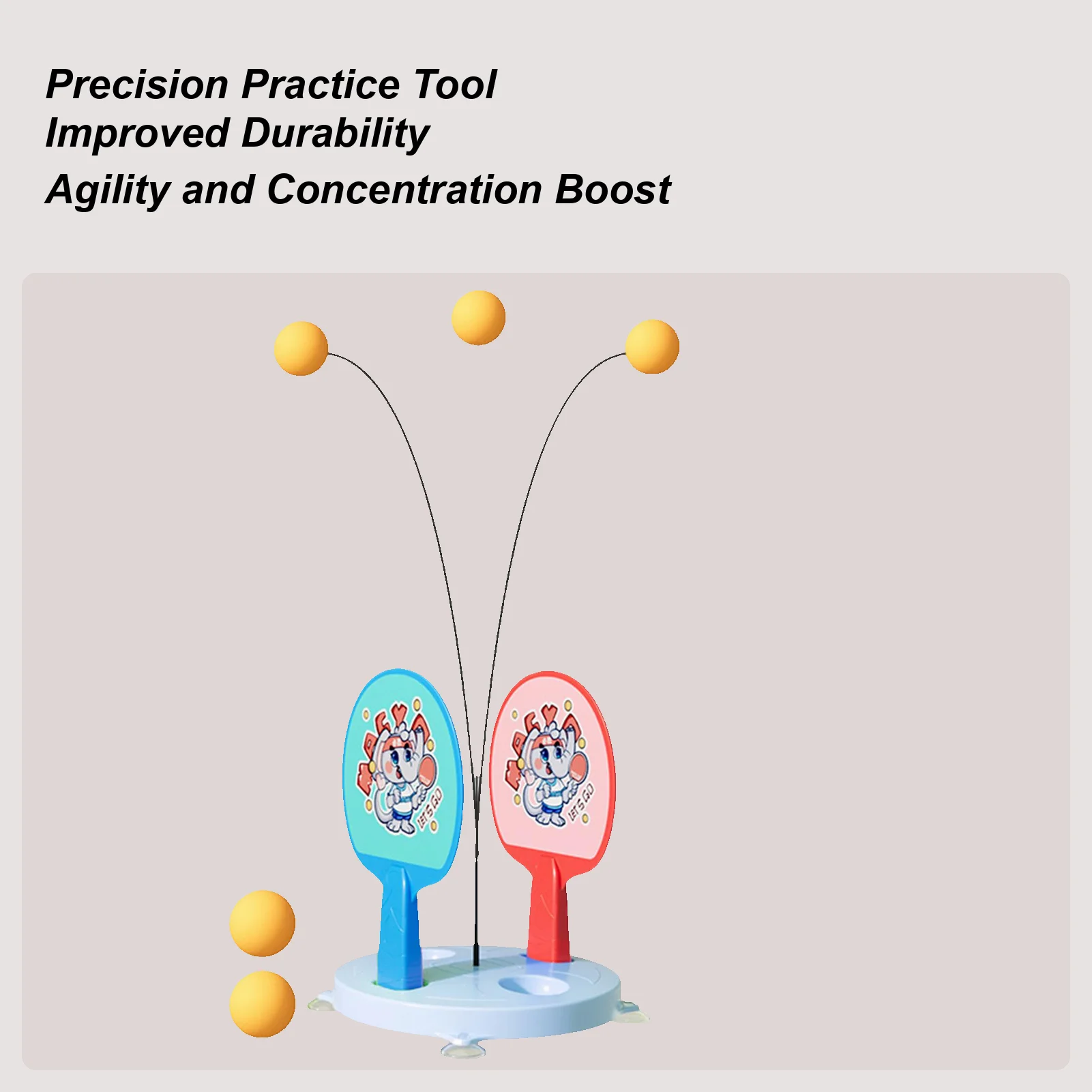

Тренажер для настольного тенниса Оборудование для настольного тенниса с эластичным валом Тренажер Одиночные спортивные аксессуары для упражнений в помещении